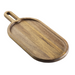 Tablecraft 11572 Oblong Serving Paddle - 17" x 7 1/4", Acacia Wood-cityfoodequipment.com