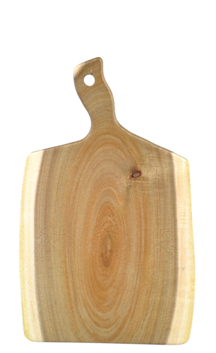 Tablecraft 11296 Rectangular Serving Paddle - 14" x 9", Acacia Wood-cityfoodequipment.com