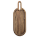 Tablecraft 11523 Oblong Serving Paddle - 15 1/8" x 5 1/2", Acacia Wood-cityfoodequipment.com