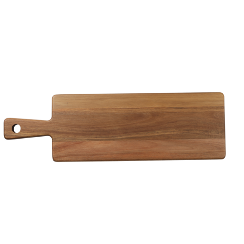 Tablecraft 11293 Rectangular Serving Paddle - 22" x 8", Acacia Wood-cityfoodequipment.com