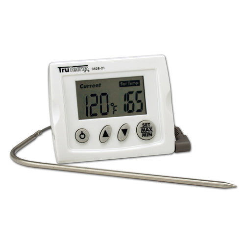 Taylor 3518N Digital Cooking Thermometer w/ On & Off Switch, 32 to 392 Degrees F-cityfoodequipment.com