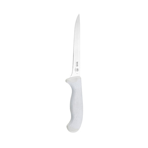 Taylor 5248379 6" Fillet Knife w/ White Nylon/Silicone Handle, High Carbon German Steel-cityfoodequipment.com