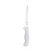 Taylor 5248379 6" Fillet Knife w/ White Nylon/Silicone Handle, High Carbon German Steel-cityfoodequipment.com