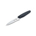 Taylor 5248386 3 1/2" Paring Knife w/ Black Nylon/Silicone Large Handle, High Carbon German Steel-cityfoodequipment.com