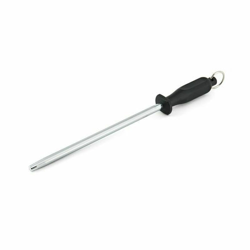 Taylor 5265072 10" Diamond Sharpening Steel w/ Black Composite Nylon Handle-cityfoodequipment.com