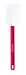 Taylor 5302558 13-1/2" Scraper Spatula - Silicone, Red Handle-cityfoodequipment.com