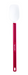 Taylor 5302561 16-1/2" Scraper Spoon Spatula - Silicone, Red Handle-cityfoodequipment.com