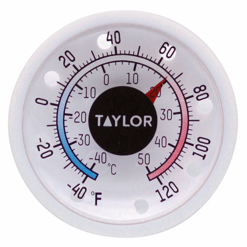 Taylor 5380N Window Wall Thermometer w/ Adhesive Mount, -40 to 120F-cityfoodequipment.com