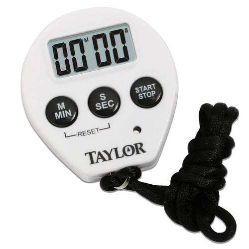 Taylor 5816N Timer w/ Stop Watch & Recall Feature, 3/8" LCD Display-cityfoodequipment.com