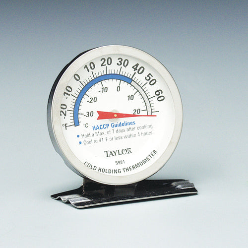Taylor 5981N Refrigerator Freezer Dial Thermometer, -20 to 80 F Degrees-cityfoodequipment.com