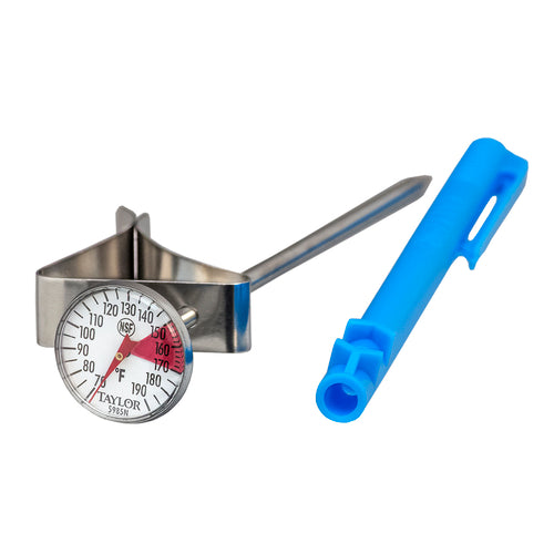 Taylor 5985N Hot Beverage Thermometer w/ 1" Dial, 70 to 190 Degree Capacity-cityfoodequipment.com