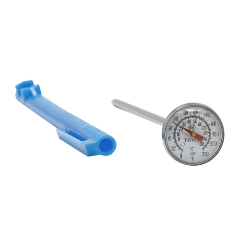 Taylor 5989NFS Dial Pocket Thermometer w/ Built In Recalibration Wrench-cityfoodequipment.com