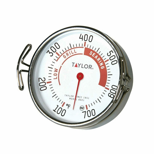 Taylor 6021 Dial Grill Thermometer w/ 100 to 600 Degree Capacity-cityfoodequipment.com