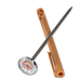 Taylor 6092NBRBC 1" Food Safety Thermometer w/ 5" Stem - 0 to 220?F, Brown-cityfoodequipment.com