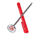 Taylor 6092NRDBC 1" Food Safety Thermometer w/ 5" Stem - 0 to 220?F, Red-cityfoodequipment.com