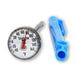 Taylor 6096N 1" Dial Type Pocket Thermometer w/ 5" Stem, -40 to 160 Degrees F-cityfoodequipment.com
