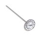 Taylor 6211J 2" Dial Type Pocket Thermometer w/ 8" Stem, -40 to 120 Degrees F-cityfoodequipment.com