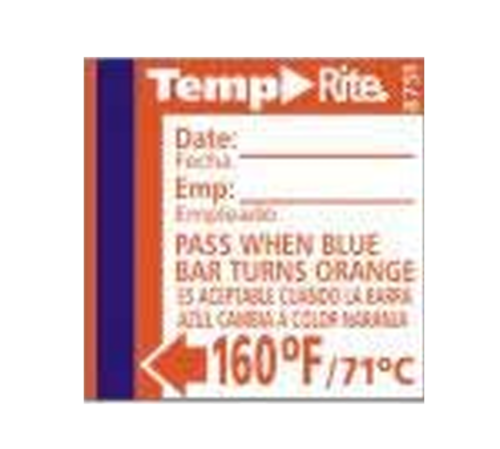 Taylor 8751 Temperature Sensor w/ Stick-On Dishwasher Labels, 160 F Degrees-cityfoodequipment.com