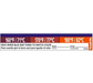 Taylor 8769 Adhesive Dishwasher Temperature Labels, 160, 170 & 180 F Degrees-cityfoodequipment.com