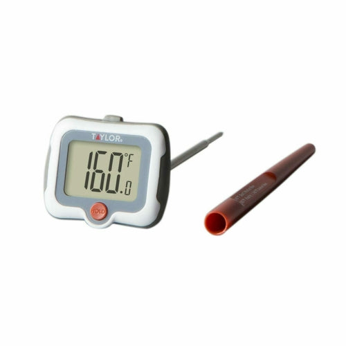 Taylor 9836 Digital Thermometer w/ 5" Stem & Swivel Head, -40 to 450 Degrees F-cityfoodequipment.com