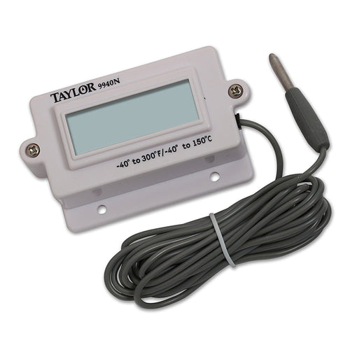 Taylor 9940N Digital Panel-Mount Thermometer w/ -40 to 300 Degree Capacity-cityfoodequipment.com