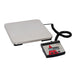 Taylor TE220FT 220 Lb Digital Receiving Scale - 10 15/16" X 11 7/16", Stainless Steel-cityfoodequipment.com