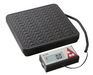 Taylor TE400 Receiving Scale W/ Steel Tread Plate Platform, 400 Lb-cityfoodequipment.com