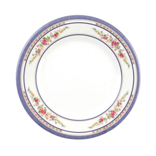 Thunder Group 1015AR 14 3/8" Round Melamine Plate, Rose - 0.5, (dozen)-cityfoodequipment.com