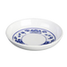 Thunder Group 102.8TB 2 oz Melamine Sauce Dish, White/Blue - 5, (dozen)-cityfoodequipment.com
