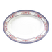 Thunder Group 2014AR 14" x 10" Oval Platter - Melamine, Rose - 0.5, (dozen)-cityfoodequipment.com