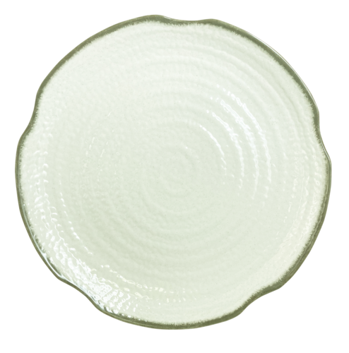 Thunder Group 1816VT 16" Round Melamine Plate, Victoria - 0.25, (dozen)-cityfoodequipment.com