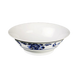 Thunder Group 5008TB 35 oz Round Lotus Special Bowl - Melamine, White/Blue - 1, (dozen)-cityfoodequipment.com