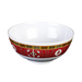 Thunder Group 5207TR 39 oz Melamine Rice Bowl, Red/White - 1, (dozen)-cityfoodequipment.com