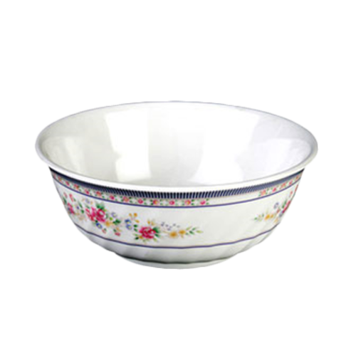 Thunder Group 5306AR 21 oz Round Swirl Melamine Bowl, Rose - 1, (dozen)-cityfoodequipment.com