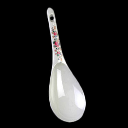 Thunder Group 7005AR 8 1/4" Rice Ladle, Melamine - 2, (dozen)-cityfoodequipment.com
