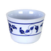 Thunder Group 9152TB 5 oz Melamine Tea Cup, White/Blue - 1, (dozen)-cityfoodequipment.com