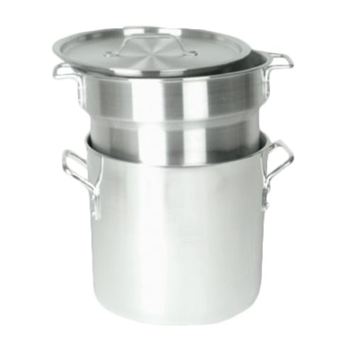 Thunder Group ALSKDB002 12 qt Aluminum Double Boiler - 1, (set)-cityfoodequipment.com