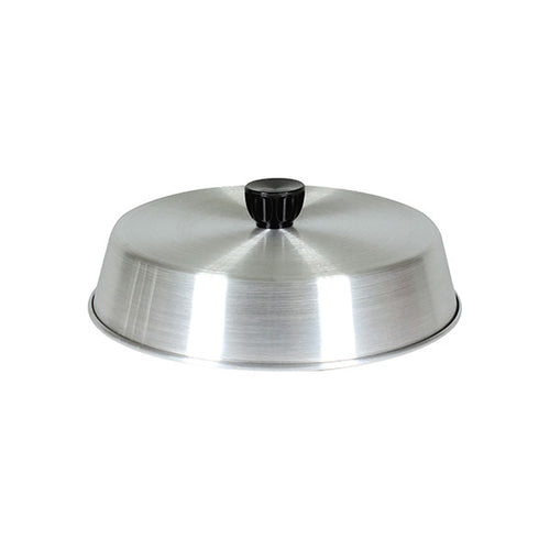 Thunder Group ALBC010 10" Grill Basting Cover w/ Bakelite Knob Handle, Aluminum - 6, (each)-cityfoodequipment.com