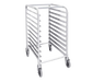 Thunder Group ALSPR010 26"W 10 Sheet Pan Rack w/ Bottom Load Slides - 1, (set)-cityfoodequipment.com