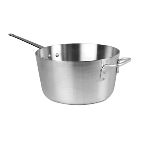 Thunder Group ALSKSS008 10 qt Aluminum Saucepan w/ Solid Metal Handle - 6, (each)-cityfoodequipment.com