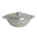 Thunder Group CETW004 9" Aluminum Wok w/ Lid - 10, (each)-cityfoodequipment.com