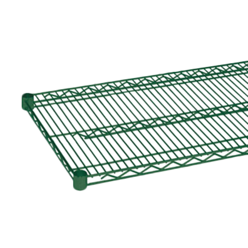 Thunder Group CMEP1824 Epoxy Coated Wire Shelf - 24"W x 18"D - 2, (each)-cityfoodequipment.com