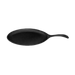 Thunder Group IRSK795 9 1/4" Oval Sizzling Platter, Cast Iron - 12, (each)-cityfoodequipment.com