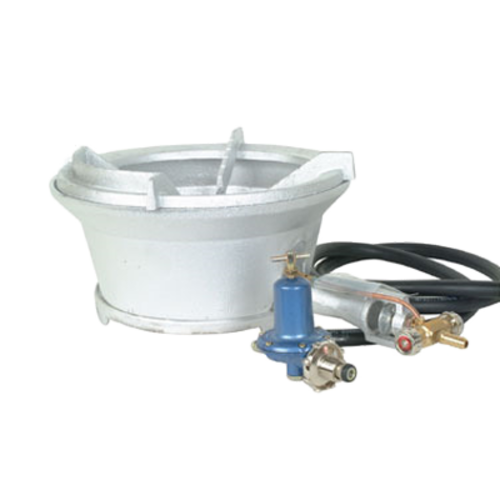 Thunder Group IRFS001 20 1/2" Gas Hotplate w/ (1) Burner & Manual Controls, Liquid Propane - 1, (each)-cityfoodequipment.com