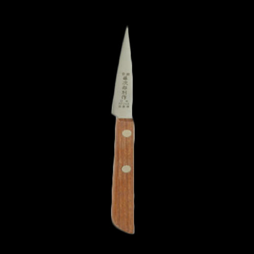 Thunder Group JAS013090 3 1/2" Carving Knife w/ Wood Handle, Stainless Steel - 12, (each)-cityfoodequipment.com