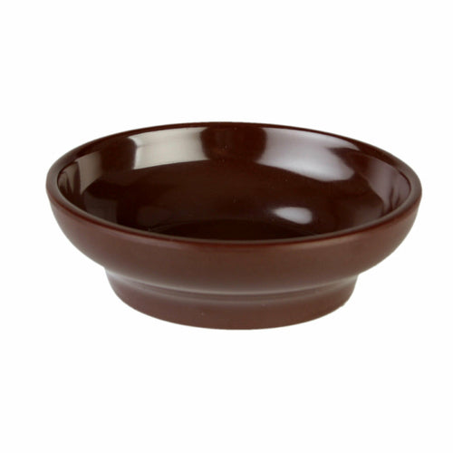 Thunder Group ML351C1 4 1/2 oz Melamine Salsa Bowl, Chocolate - 1, (dozen)-cityfoodequipment.com