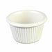 Thunder Group ML507B1 1 1/2 oz Fluted Melamine Ramekin, Bone - 1, (dozen)-cityfoodequipment.com