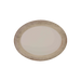 Thunder Group DM213J 13 1/2" x 10 1/2" Oval Jazz Platter - Melamine, Beige - 0.5, (dozen)-cityfoodequipment.com