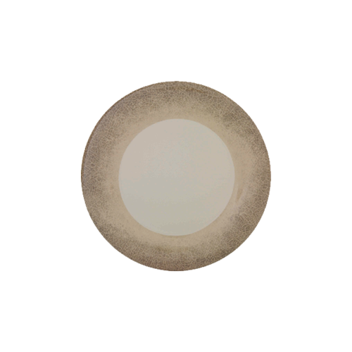 Thunder Group DM006J 6 1/2" Round Melamine Salad Plate, Beige - 1, (dozen)-cityfoodequipment.com