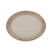 Thunder Group DM209J 9 1/2" x 7 1/4" Oval Jazz Platter - Melamine, Beige - 1, (dozen)-cityfoodequipment.com